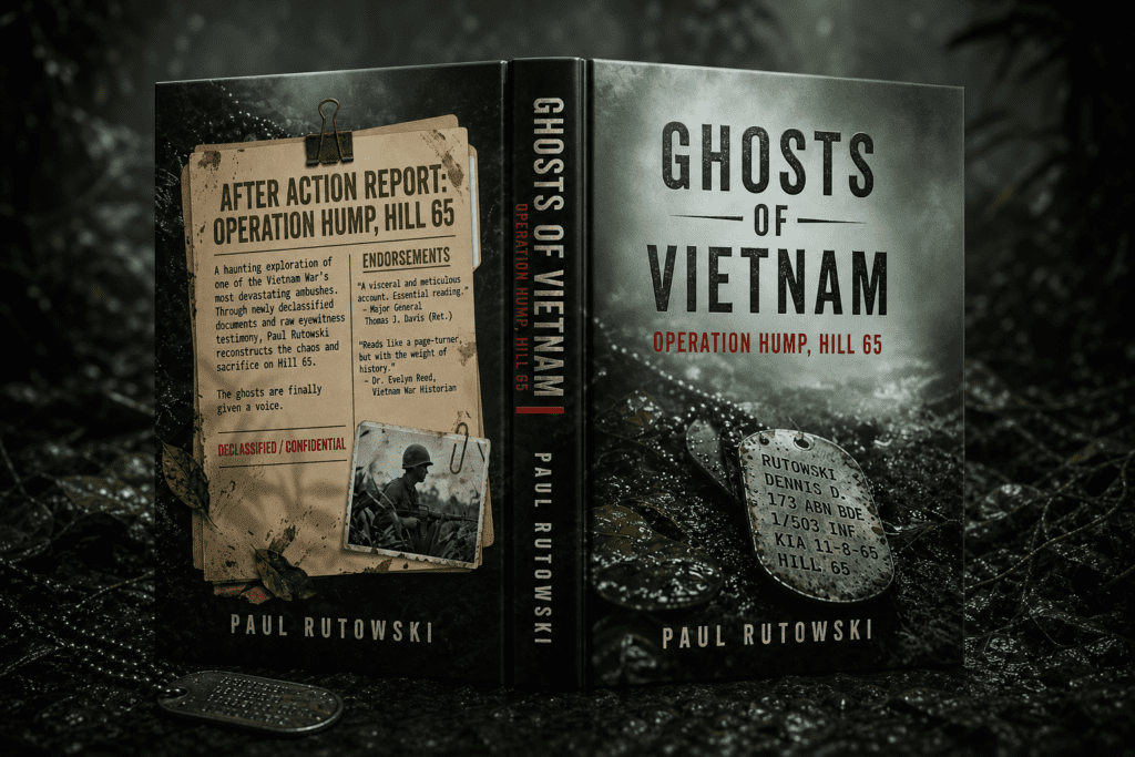 Ghosts of Vietnam: Operation Hump, Hill 65 — book mockup